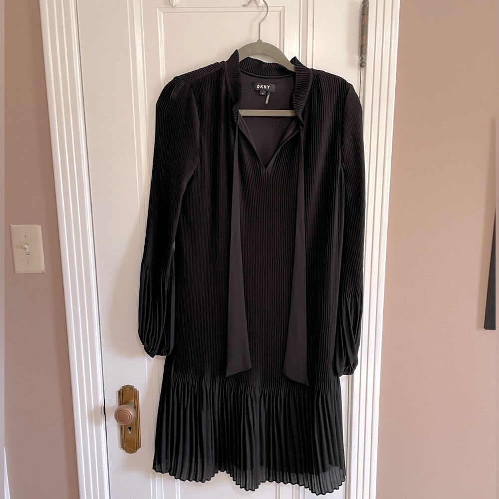 DKNY pleated dress